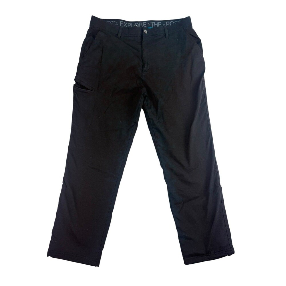 Gerry Men’s 36x30 Black Insulated Snow Ski Hiking Outdoor Pants